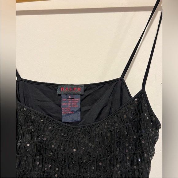 Ralph Lauren crop sequin tank - Picture 2 of 2